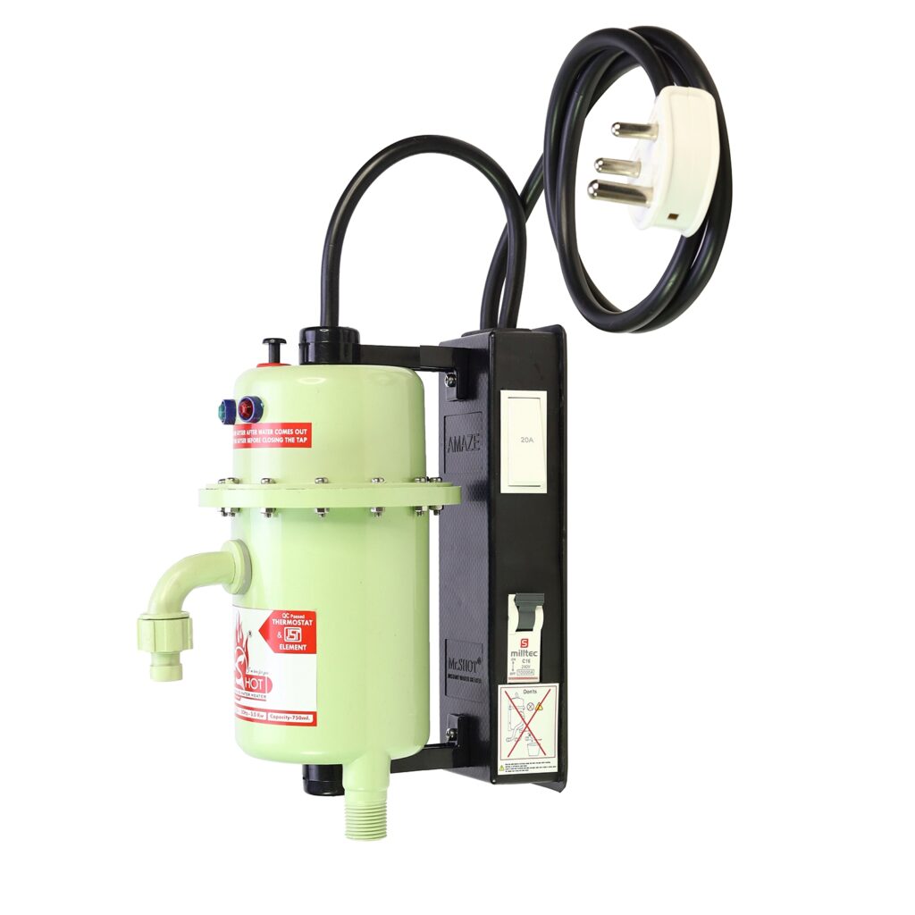 Mr.SHOT® Amaze | Top premium model with ON/OFF switch and MCB | GREEN