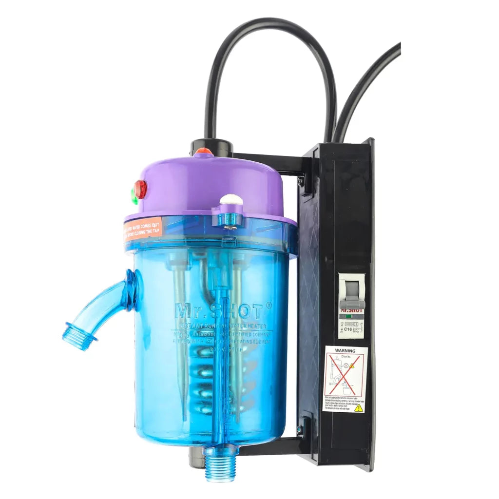 Mr.SHOT® Vikram Pro Runner |  Premium transparent model with built-in MCB | LAVENDER
