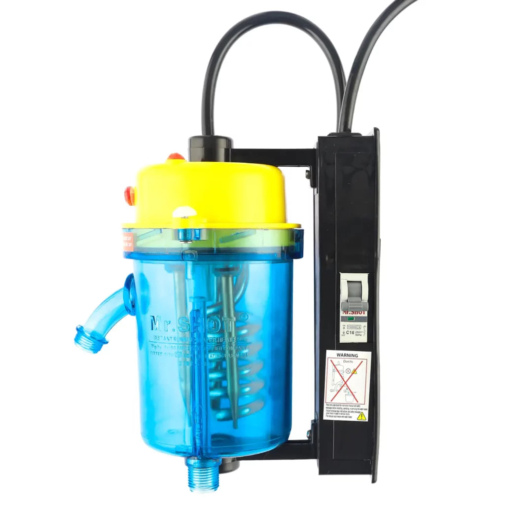 Mr.SHOT® Vikram Pro Runner |  Premium transparent model with built-in MCB | YELLOW