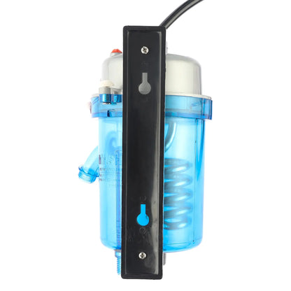 Mr.SHOT® Vikram Pro Walker | Premium transparent instant water heater with dual thermostat | GLOSS GREY