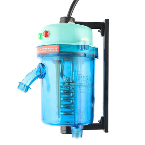 Mr.SHOT® Vikram Pro Walker | Premium transparent instant water heater with dual thermostat | GREEN