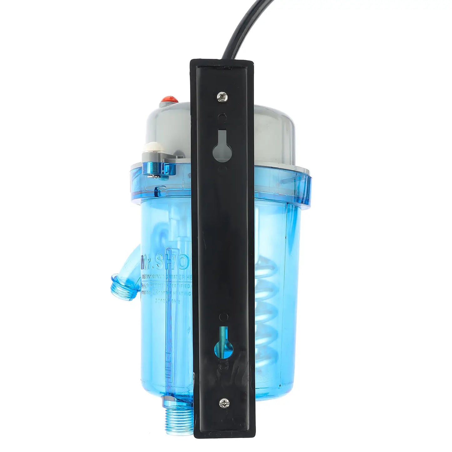 Mr.SHOT® Vikram Pro Walker | Premium transparent instant water heater with dual thermostat| | GREY