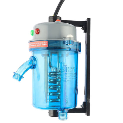 Mr.SHOT® Vikram Pro Walker | Premium transparent instant water heater with dual thermostat| | GREY