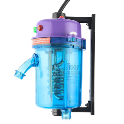 Mr.SHOT® Vikram Pro Walker | Premium transparent instant water heater with dual thermostat | LAVENDER