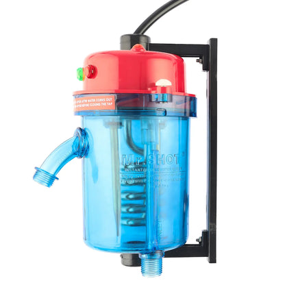 Mr.SHOT® Vikram Pro Walker | Premium transparent instant water heater with dual thermostat | PINK