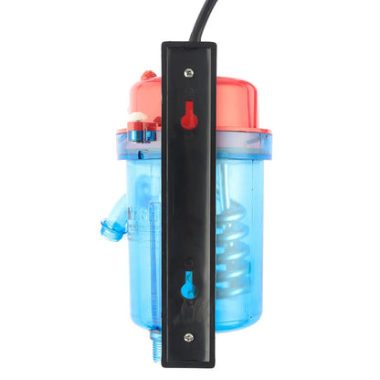 Mr.SHOT® Vikram Pro Walker | Premium transparent instant water heater with dual thermostat | RED