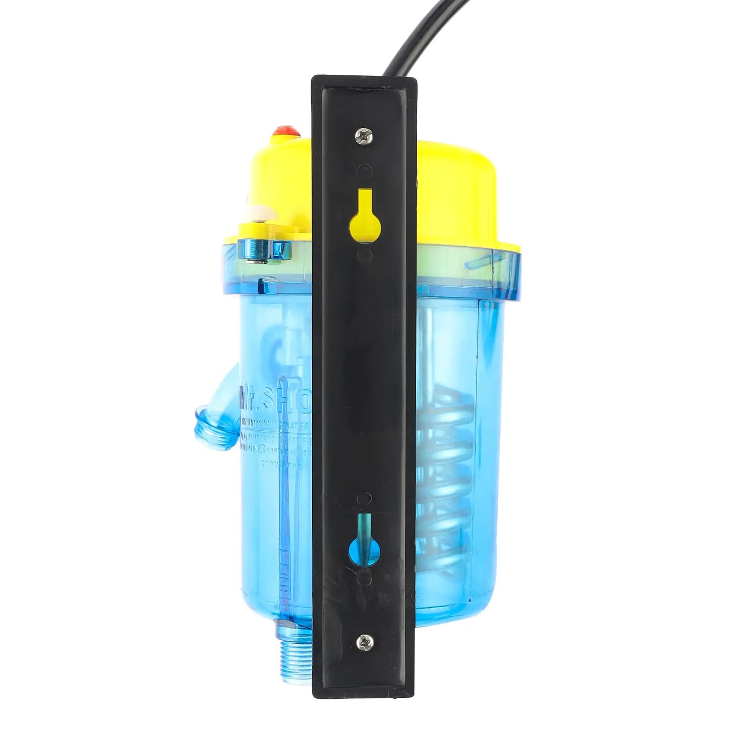Mr.SHOT® Vikram Pro Walker | Premium transparent instant water heater with dual thermostat | YELLOW