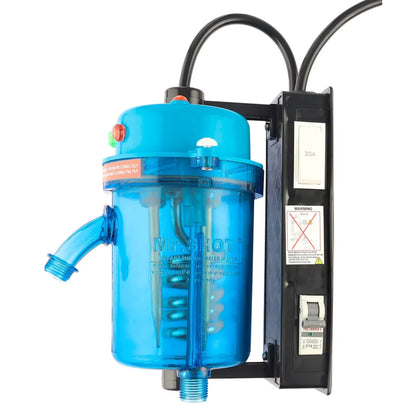 Mr.SHOT® Vikram Pro Winner | Flagship premium transparent model with ON/OFF switch and MCB | BLUE
