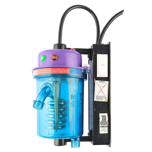 Mr.SHOT® Vikram Pro Winner | Flagship premium transparent model with ON/OFF switch and MCB | LAVENDER