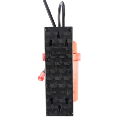 Mr.SHOT® Vikram Pro Runner |  Premium transparent model with built-in MCB | RED