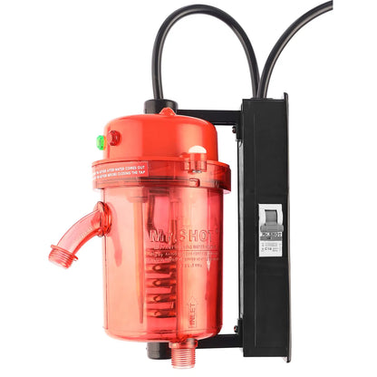 Mr.SHOT® Vikram Pro Runner |  Premium transparent model with built-in MCB | RED