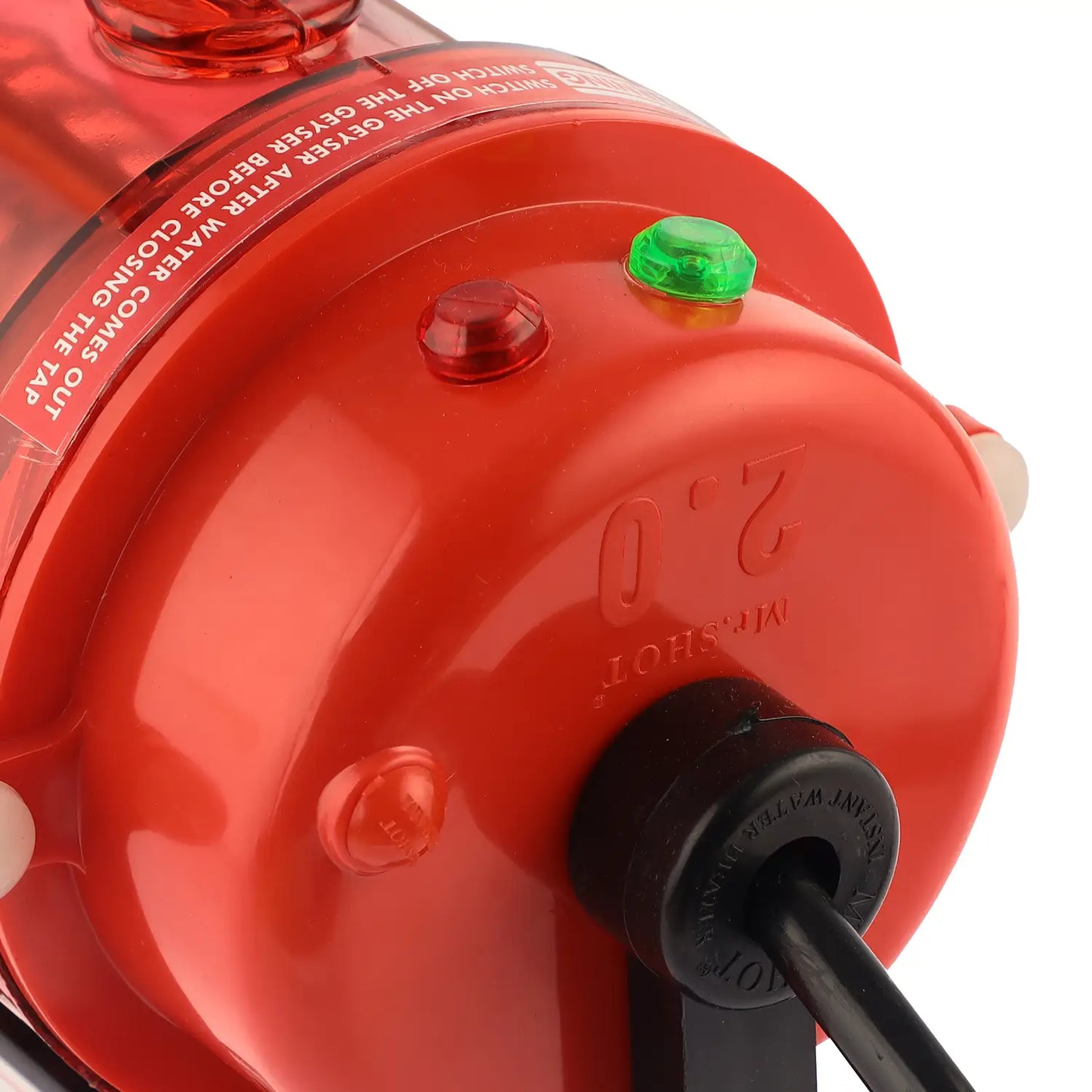 Mr.SHOT® Vikram Pro Runner |  Premium transparent model with built-in MCB | RED
