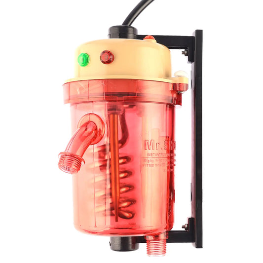 Mr.SHOT® Vikram Pro Walker | Premium transparent instant water heater with dual thermostat | BIEG