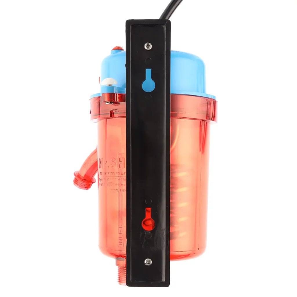 Mr.SHOT® Vikram Pro Walker | Premium transparent instant water heater with dual thermostat | BLUE