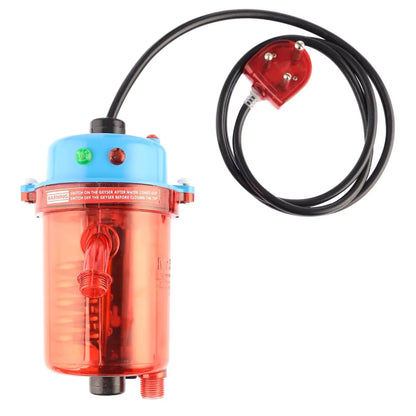 Mr.SHOT® Vikram Pro Walker | Premium transparent instant water heater with dual thermostat | BLUE
