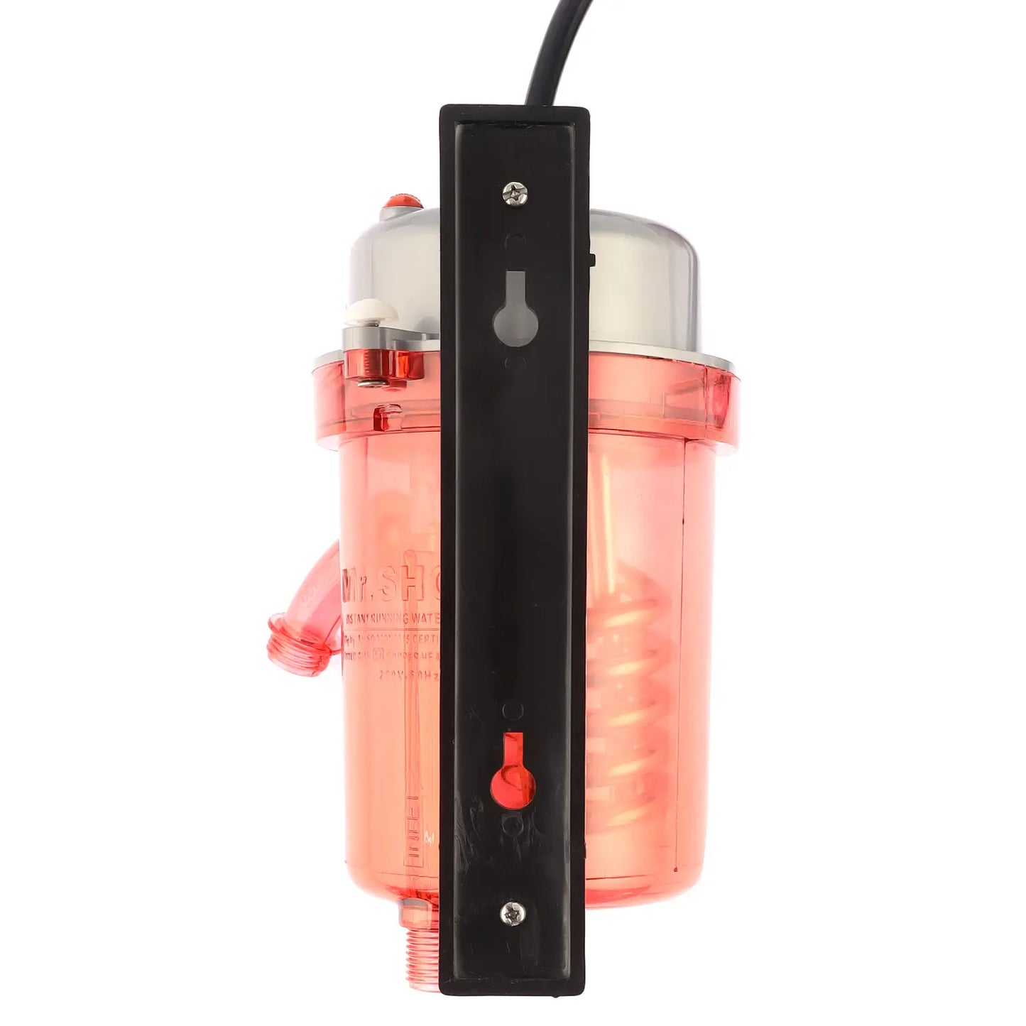 Mr.SHOT® Vikram Pro Walker | Premium transparent instant water heater with dual thermostat | GLOSS GREY