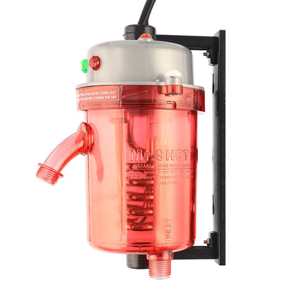 Mr.SHOT® Vikram Pro Walker | Premium transparent instant water heater with dual thermostat | GLOSS GREY