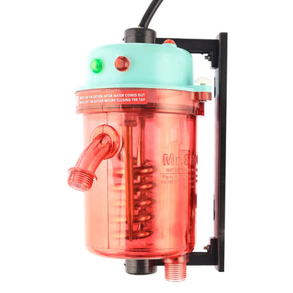 Mr.SHOT® Vikram Pro Walker | Premium transparent instant water heater with dual thermostat | GREEN