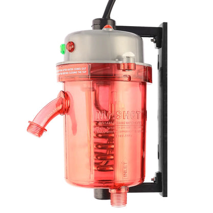 Mr.SHOT® Vikram Pro Walker | Premium transparent instant water heater with dual thermostat | GREY