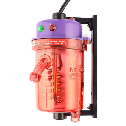 Mr.SHOT® Vikram Pro Walker | Premium transparent instant water heater with dual thermostat | LAVENDER