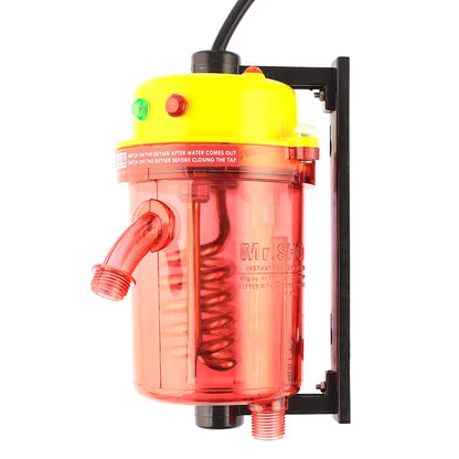 Mr.SHOT® Vikram Pro Walker | Premium transparent instant water heater with dual thermostat | YELLOW