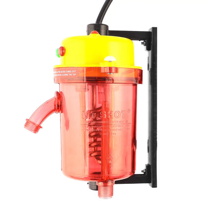 Mr.SHOT® Vikram Pro Walker | Premium transparent instant water heater with dual thermostat | YELLOW