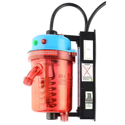 Mr.SHOT® Vikram Pro Winner | Flagship premium transparent model with ON/OFF switch and MCB | BLUE