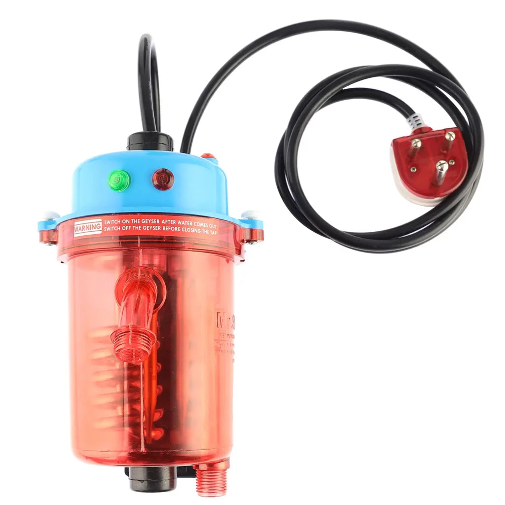 Mr.SHOT® Vikram Pro Winner | Flagship premium transparent model with ON/OFF switch and MCB | BLUE