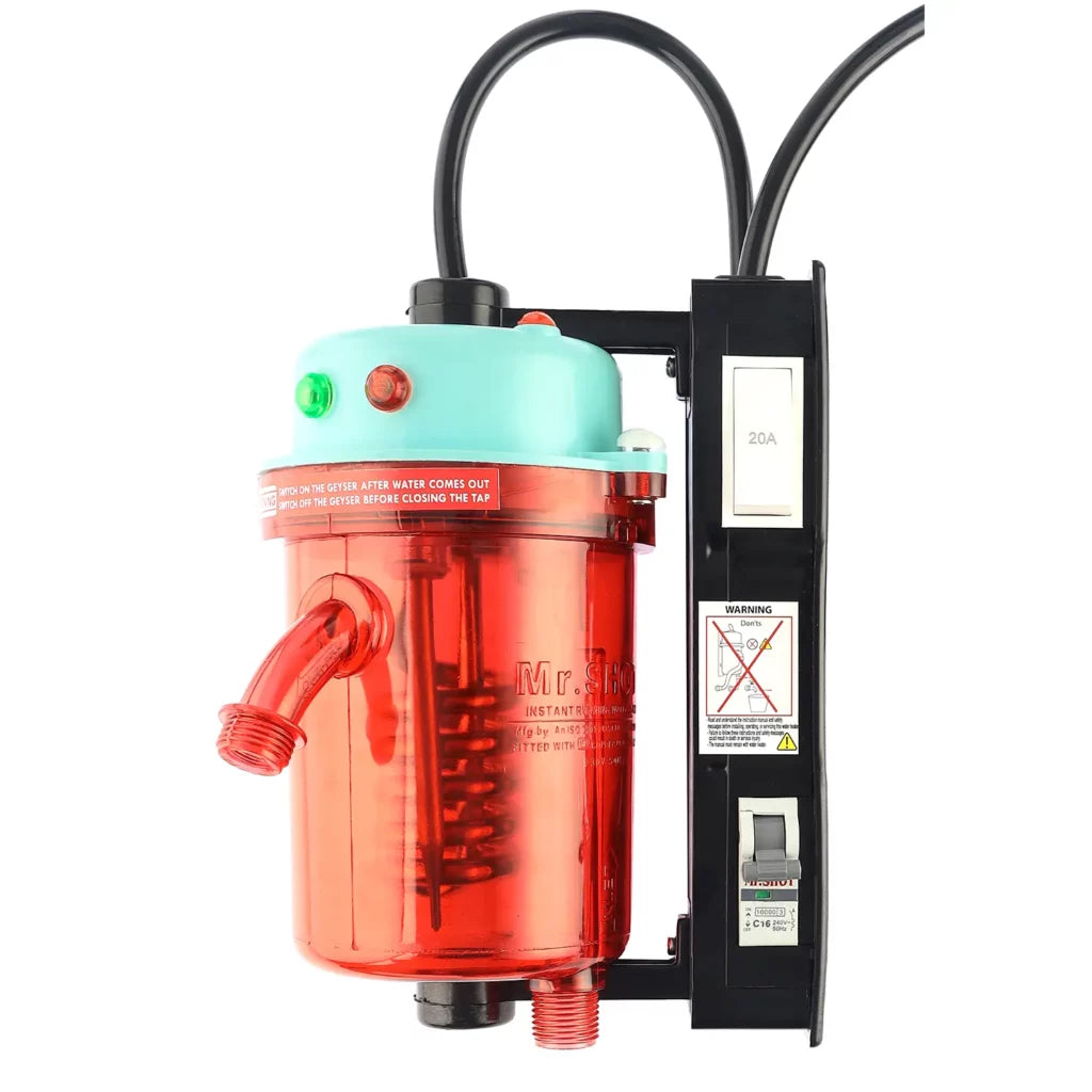 Mr.SHOT® Vikram Pro Winner | Flagship premium transparent model with ON/OFF switch and MCB | GREEN