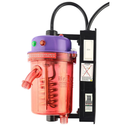Mr.SHOT® Vikram Pro Winner | Flagship premium transparent model with ON/OFF switch and MCB | LAVENDER