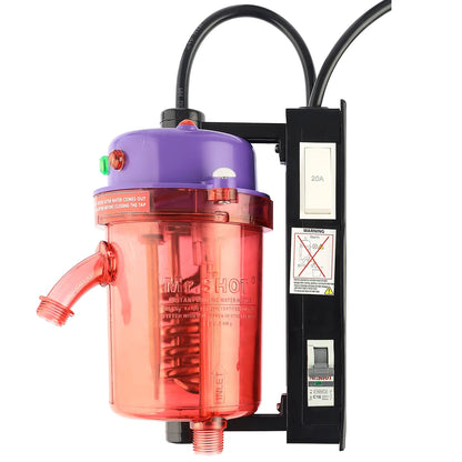 Mr.SHOT® Vikram Pro Winner | Flagship premium transparent model with ON/OFF switch and MCB | LAVENDER