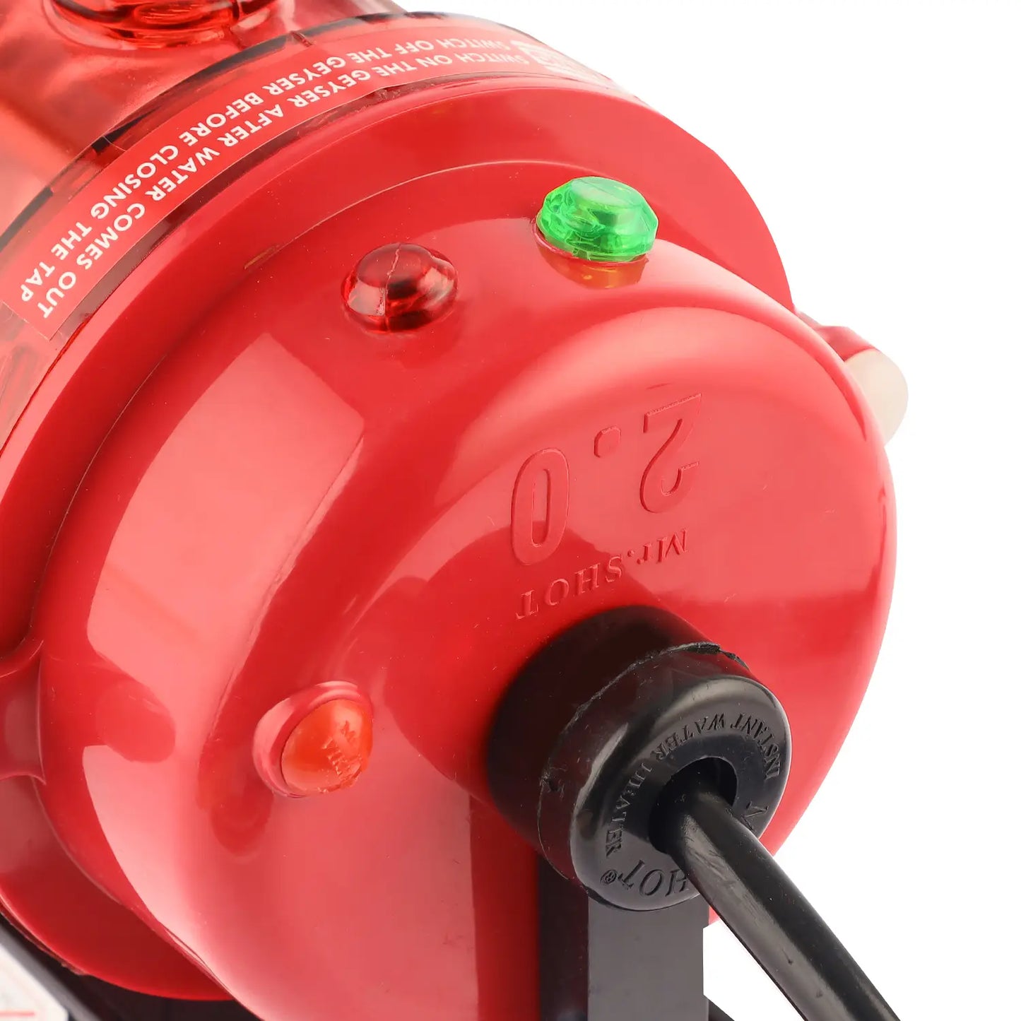 Mr.SHOT® Vikram Pro Winner | Flagship premium transparent model with ON/OFF switch and MCB | RED