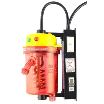 Mr.SHOT® Vikram Pro Winner | Flagship premium transparent model with ON/OFF switch and MCB | YELLOW